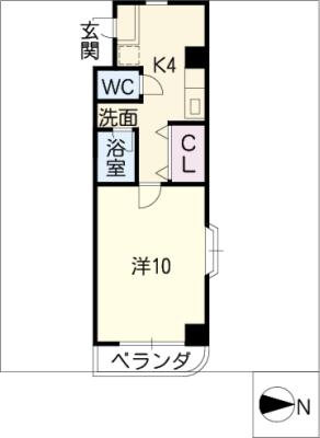 アヴェニューコート栗真の間取り