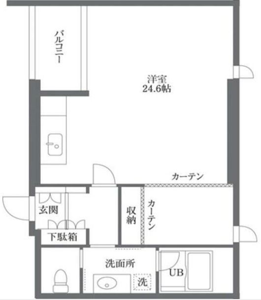 ライトウェル青戸の間取り