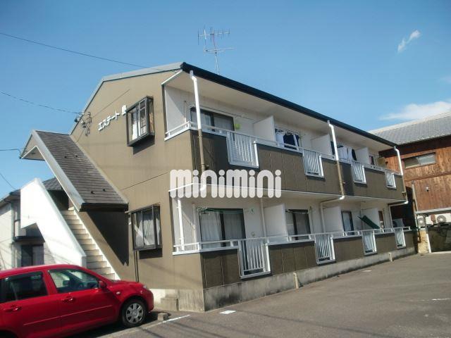 建物外観　南向きの２階建てコーポ