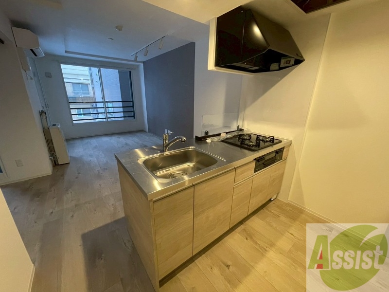 キッチン　システムキッチンなので、すぐお料理に使えます！