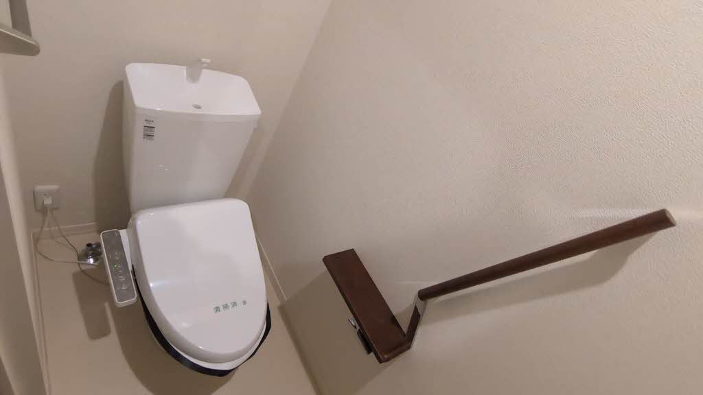 トイレ　トイレです。