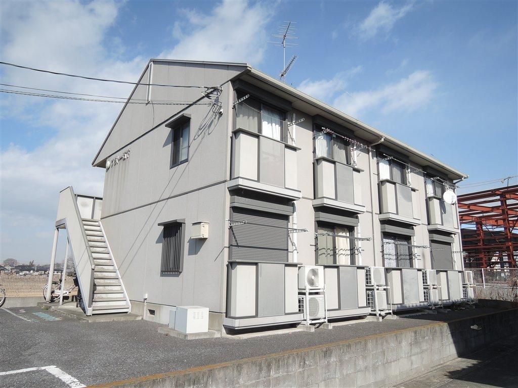 建物外観　積水ハウス施工の2Ｆ建てアパート