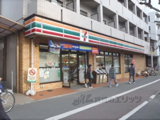 コンビニ　セブンイレブン京都平野宮本町店（コンビニ）まで400m