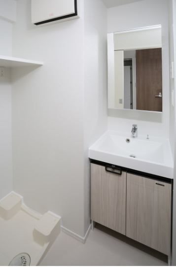 洗面設備　同シリーズの参考写真です