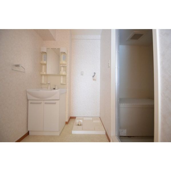 バス・シャワールーム　※写真は同じマンションの違う部屋のものになります。