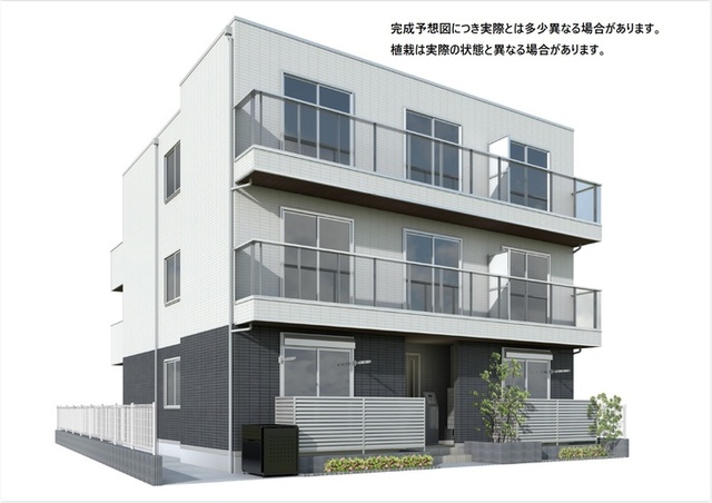 建物外観　※完成予想図につき、実物とは多少異なる場合があります。
