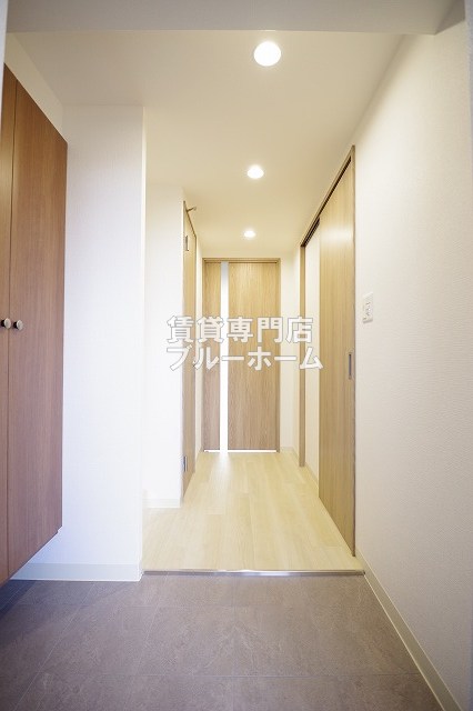 玄関　奥行きのある玄関！