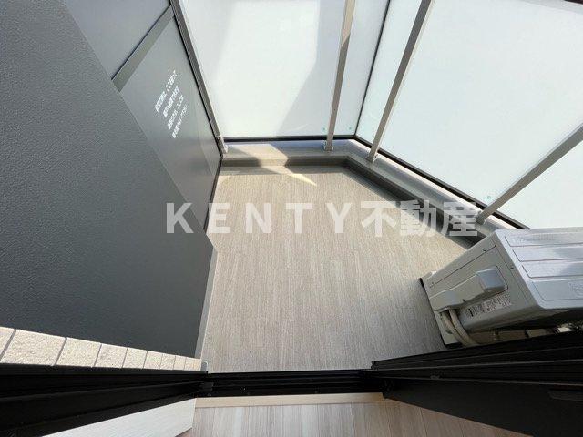 バルコニー　広々としたバルコニーです