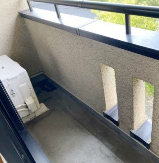 バルコニー　別部屋同仕様タイプ