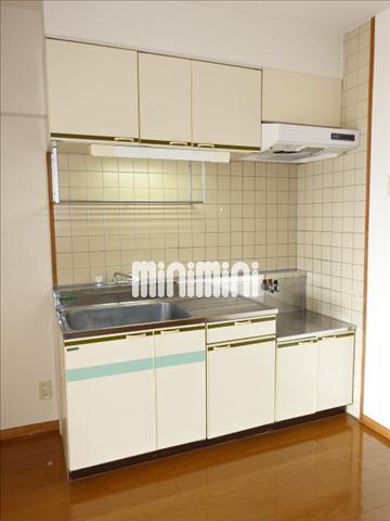 キッチン　キレイなキッチンですよ。