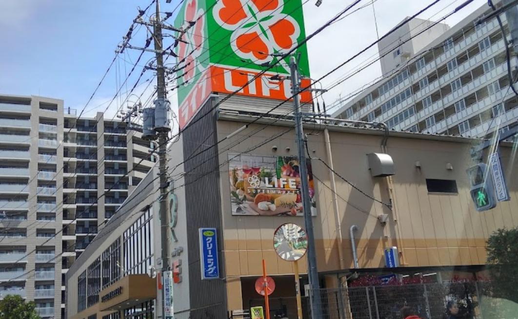 スーパー　ライフ東砂店（スーパー）まで351m