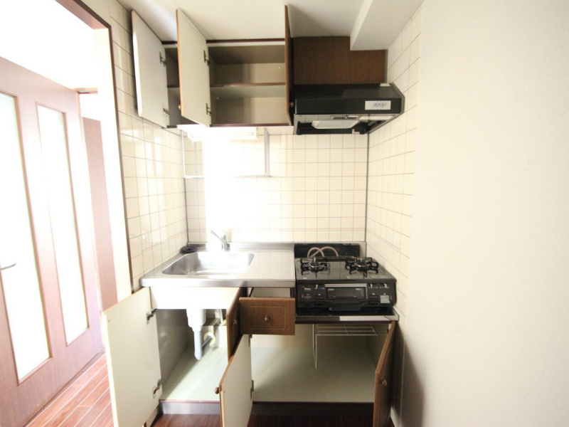 キッチン　キッチン（ガス2口コンロ設置有）