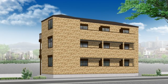 建物外観　※パース