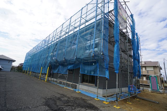建物外観　※建設中の写真です。