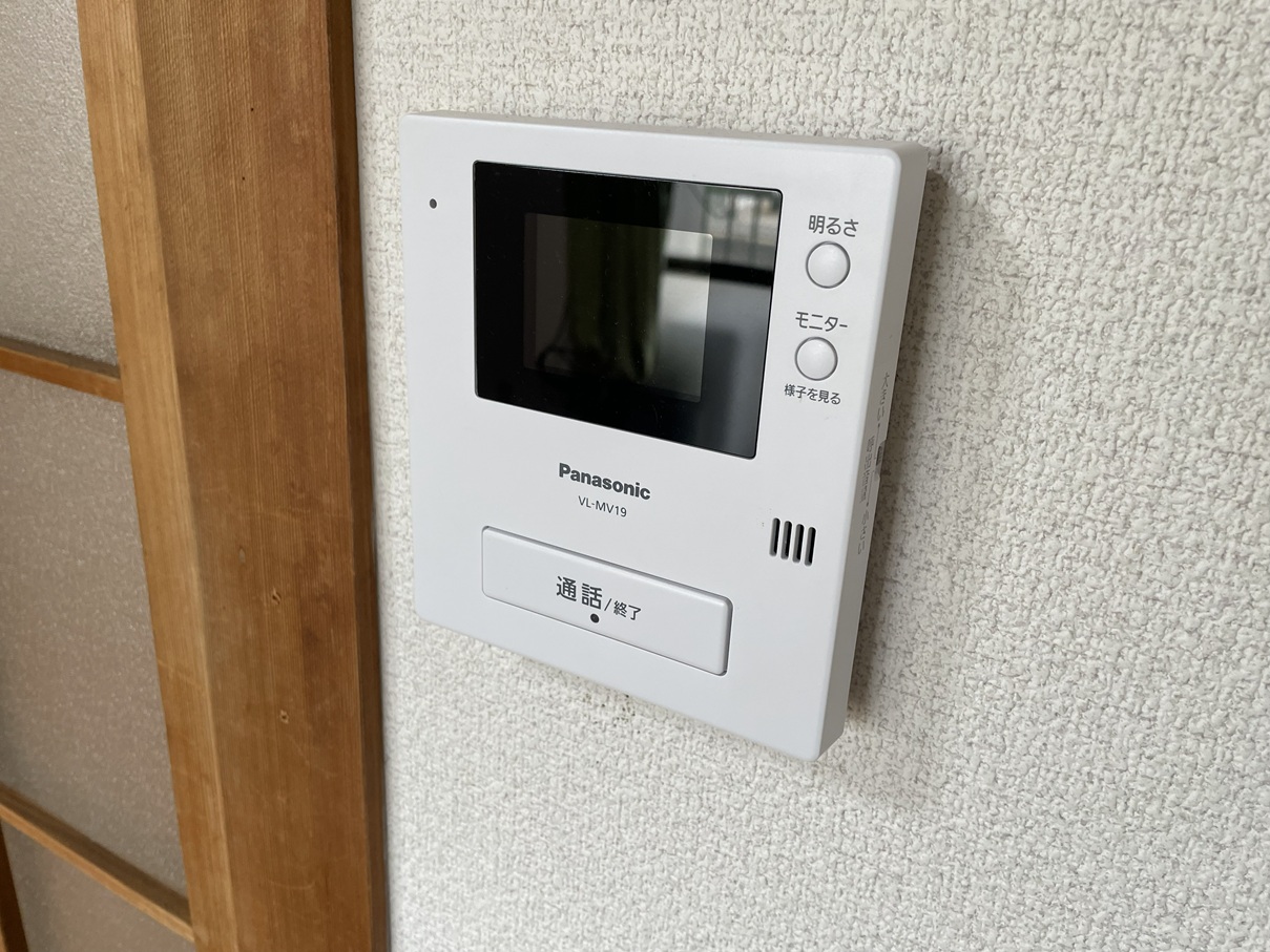 セキュリティ　モニター付きインターフォン