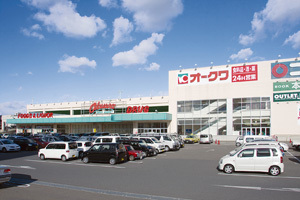 スーパー　オークワ本社中島店（スーパー）まで734m
