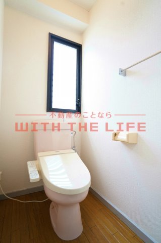 トイレ　ゆったりとした空間のトイレです