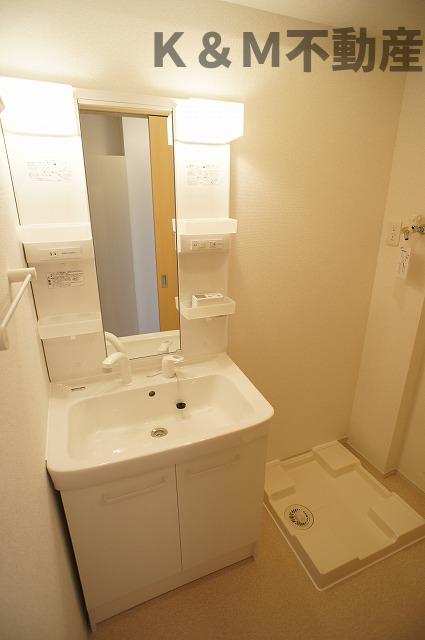 洗面設備　洗面所です