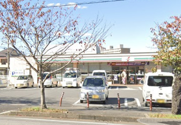 コンビニ　セブンイレブン 柏松葉町店（コンビニ）まで423m