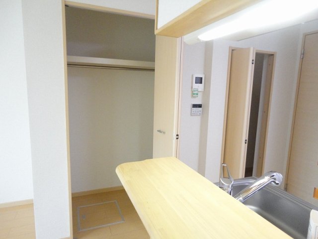 収納　収納のためのスペースです