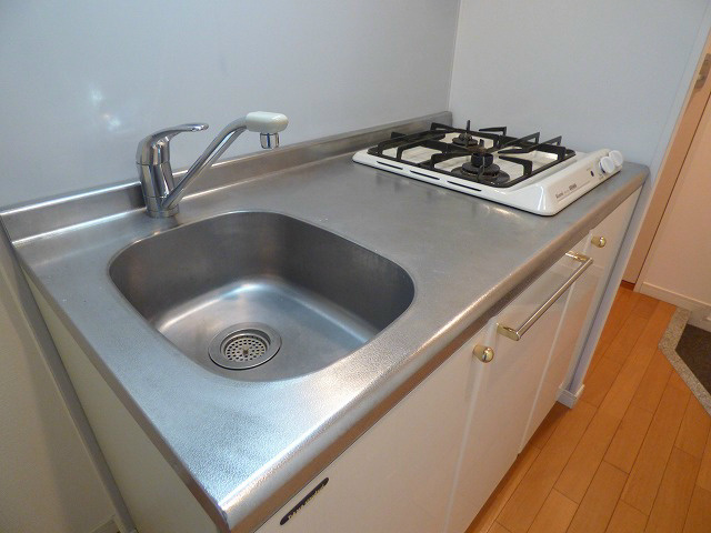 キッチン　ガスコンロ付システムキッチン