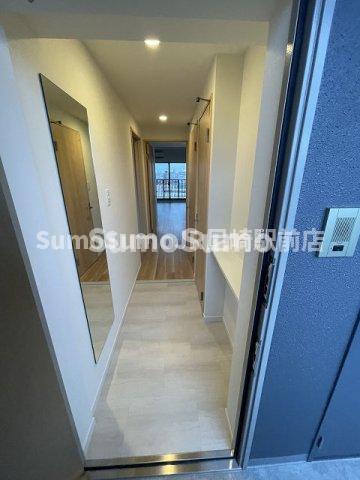 玄関　収納もある玄関です