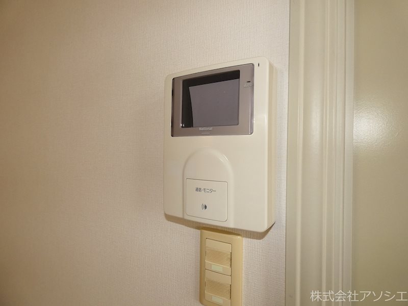 セキュリティ　モニター付きインターホン