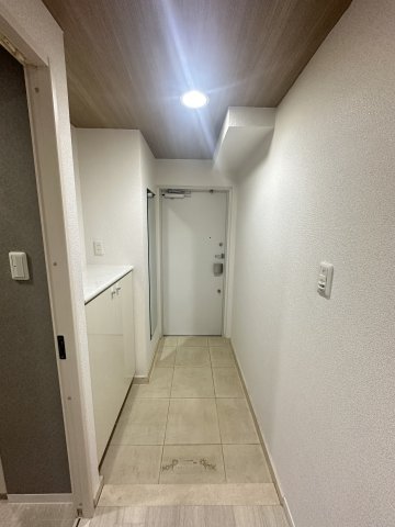玄関　落ち着いた玄関です