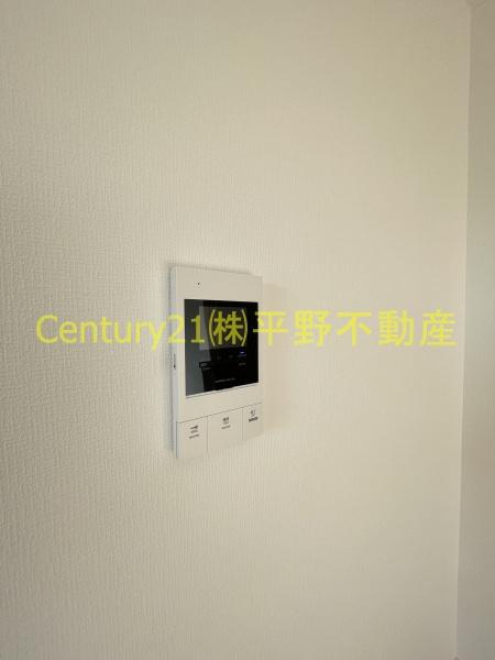 セキュリティ　同建設会社施工の別物件。※参考イメージ