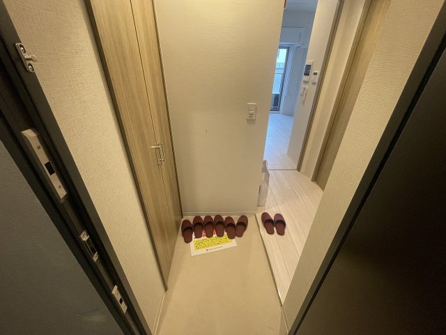 玄関　明るい玄関です