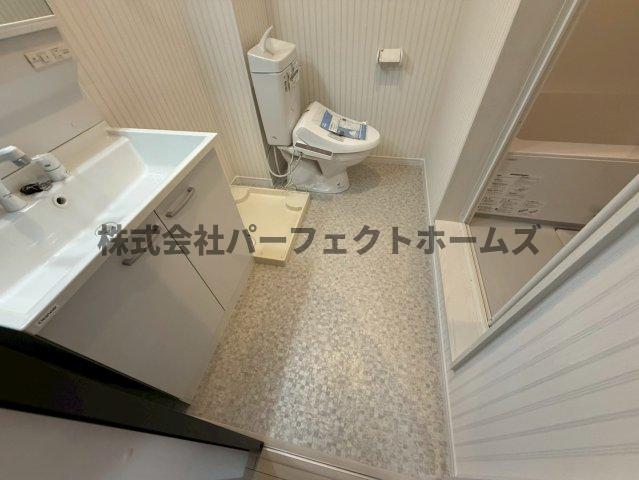 洗面設備　洗面所です