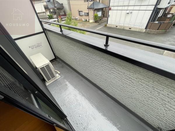 バルコニー　広々としたバルコニーです