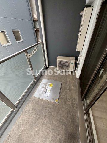 バルコニー　お洗濯にも便利なバルコニー付き