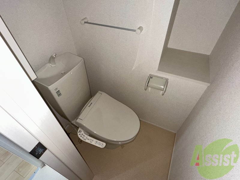 トイレ　トイレはウォシュレット機能付き。シャワートイレは日本の宝。