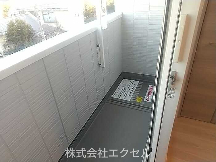 バルコニー　眺望良好です。
