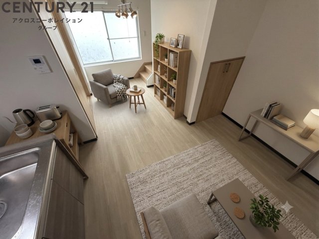 居室・リビング　画像中の家具はAIにより配置加工しているため、付属しません。