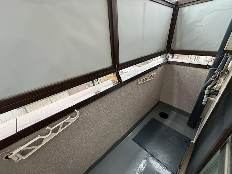 バルコニー　※別部屋写真参照