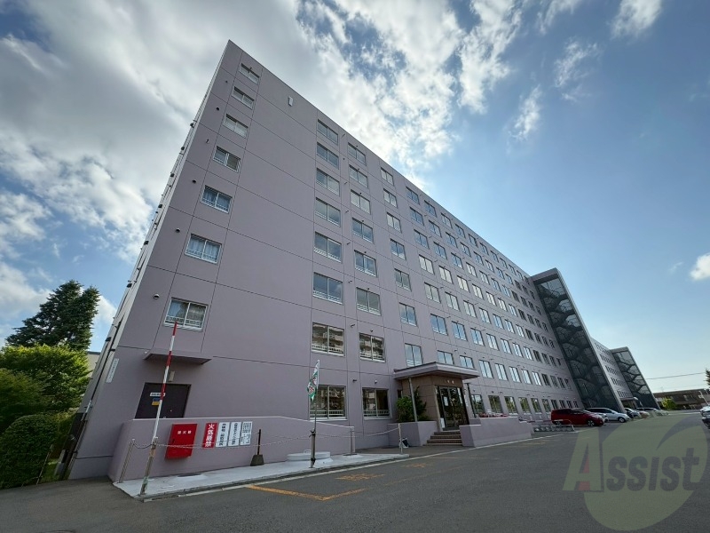 建物外観　札幌市北区新琴似８条「スカイハイツ麻生１号棟」