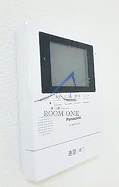 セキュリティ　モニター付きインターホンです。