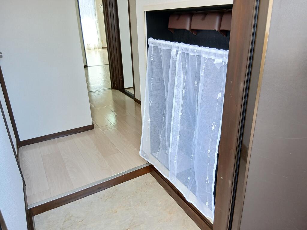 玄関　シューズラック付きなので玄関スッキリ!!