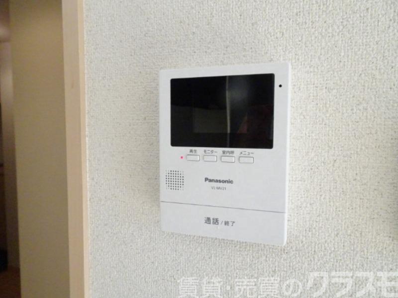 セキュリティ　来訪者が確認できるモニターホン♪