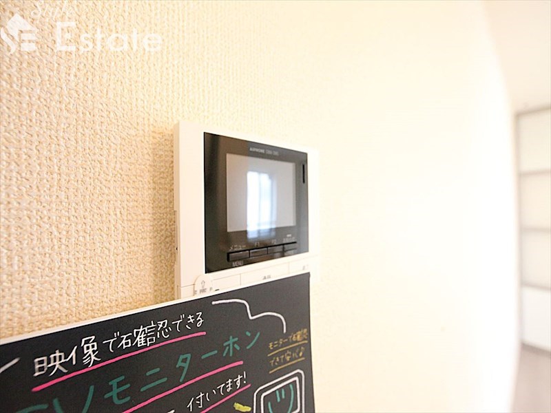 セキュリティ　モニター付きインターホン