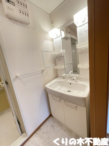 洗面設備　洗面所です