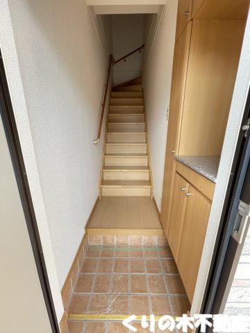 玄関　収納もある玄関です