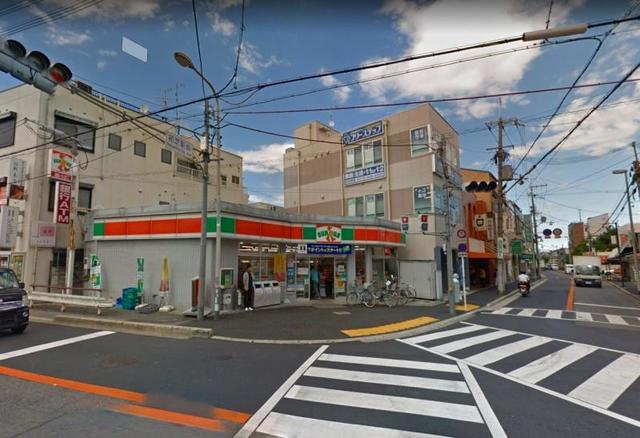 コンビニ　サンクス堺初芝駅前店（コンビニ）まで400m