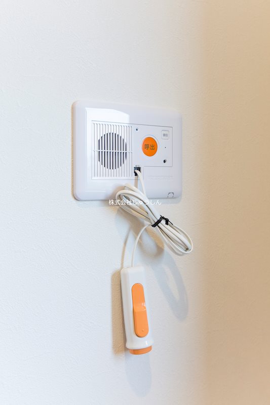 その他設備　全室に緊急用ナースコールを設置！