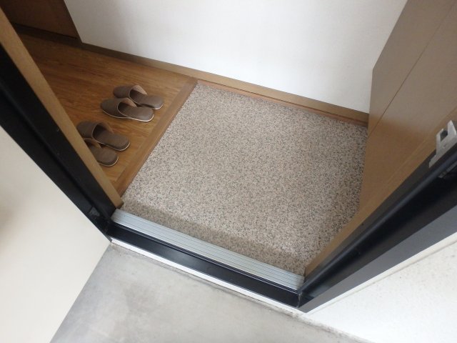 玄関　明るい玄関です