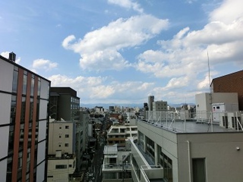 眺望　バルコニーからの眺望　※前回募集時／２０２２年６月の写真