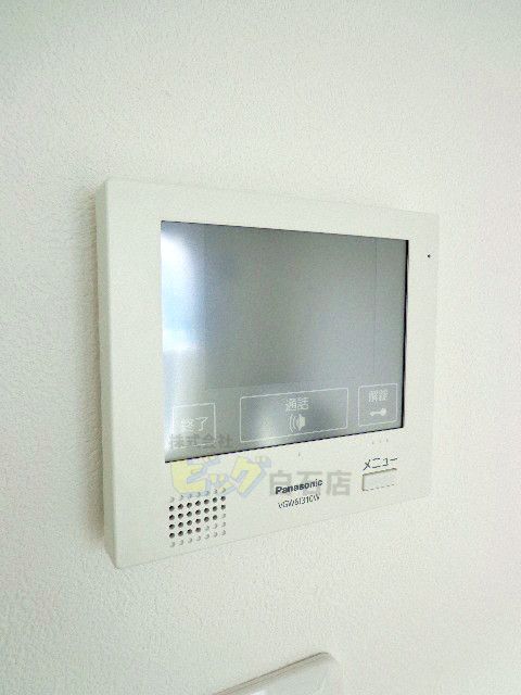 セキュリティ　モニター付きインターホン完備しています♪