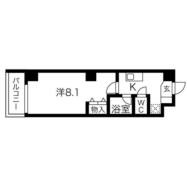 ベル黒川の間取り写真